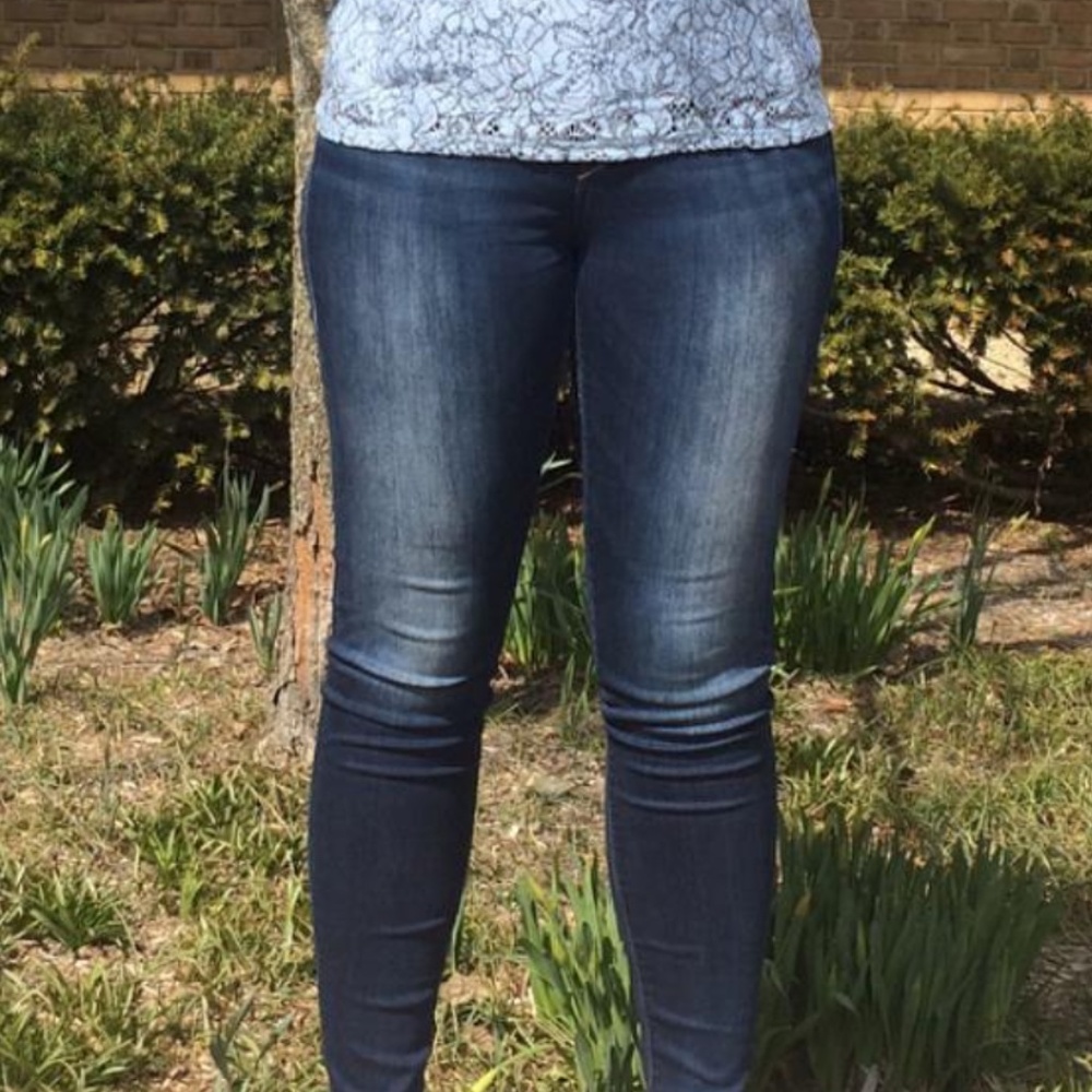 True Religion Jennie Midrise Skinny Jeans